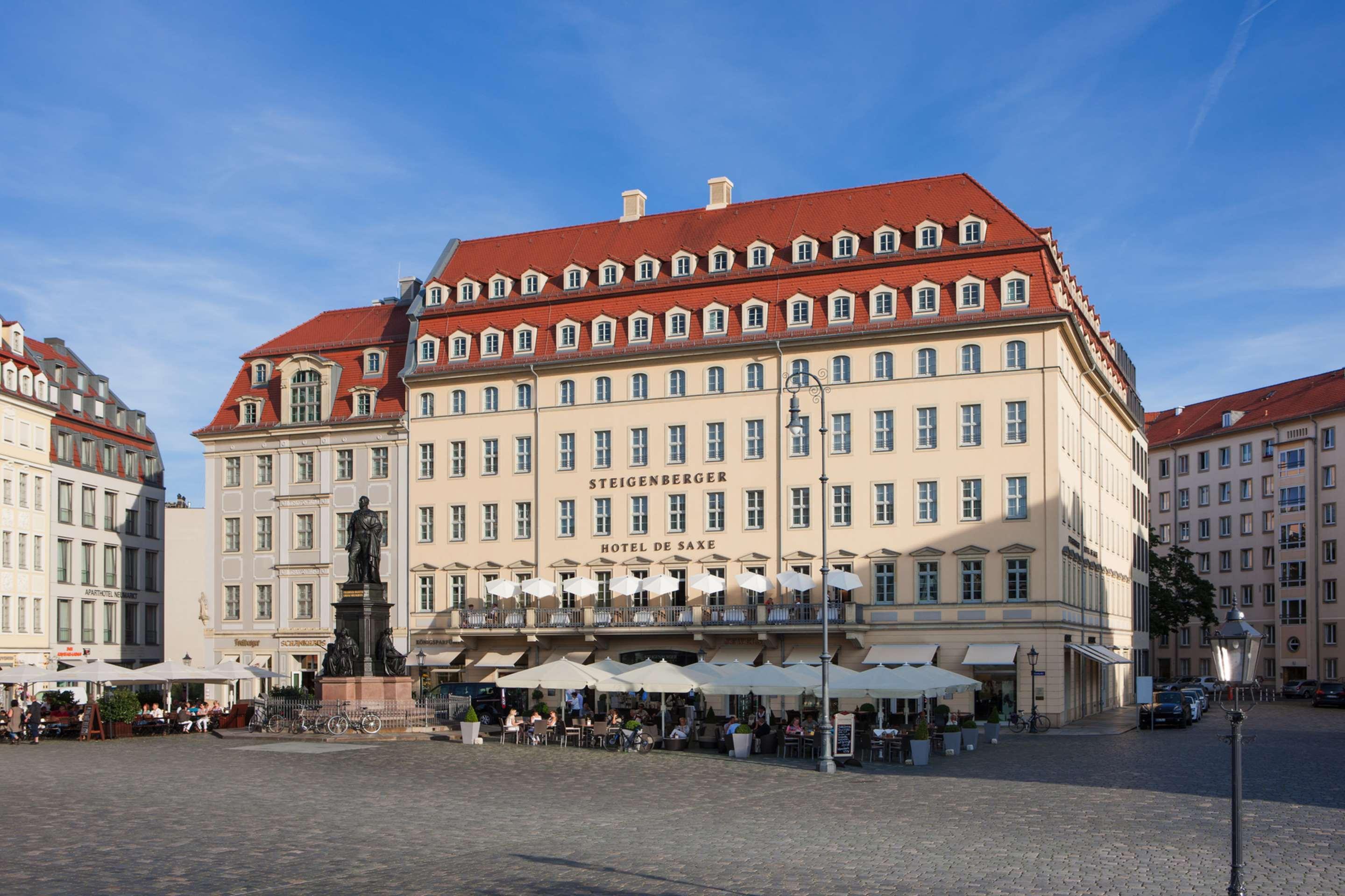 Steigenberger Hotel de Saxe Dresden Exterior foto